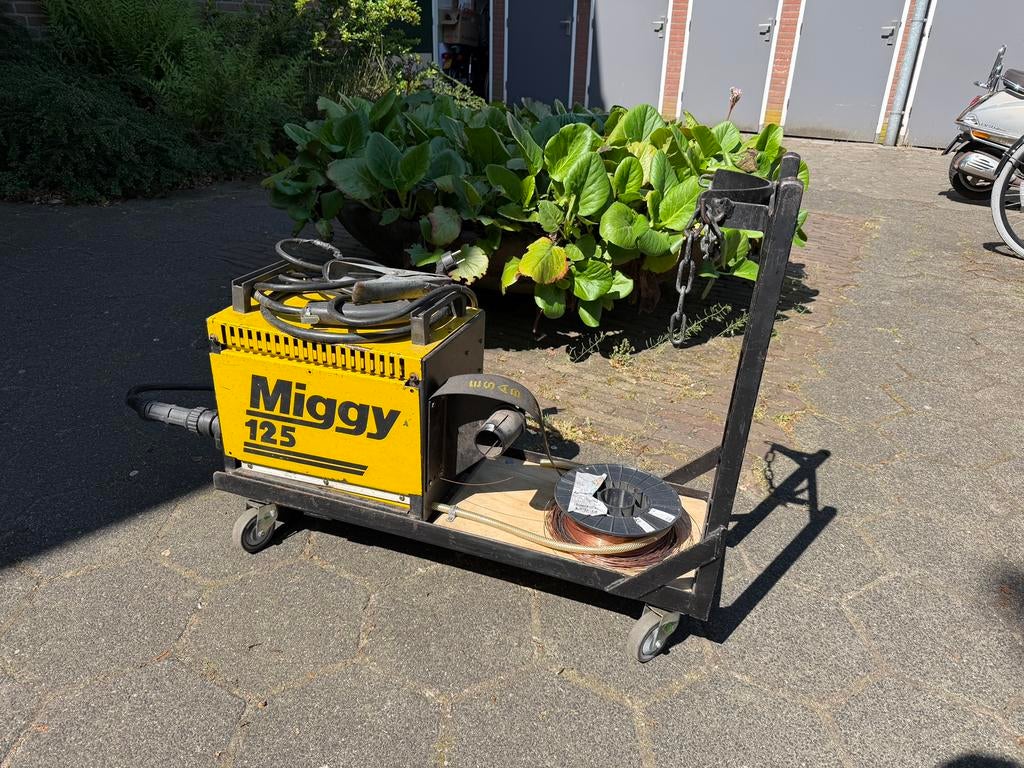 MIG Lasapparaat ESAB Miggy 125, Doe-het-zelf en Verbouw, Gereedschap | Lasapparaten, Ophalen, Gebruikt, Minder dan 150 ampère