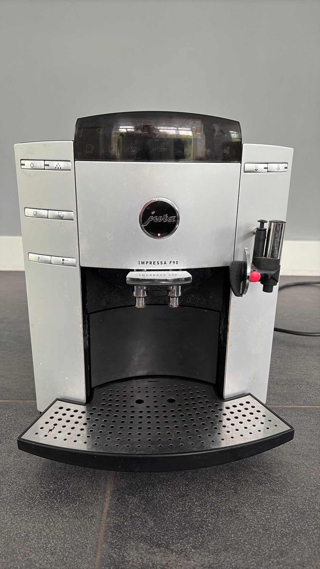 Jura impressa F99/F9 koffiezetapparaat, 10 kopjes of meer, Ophalen, Koffiemachine