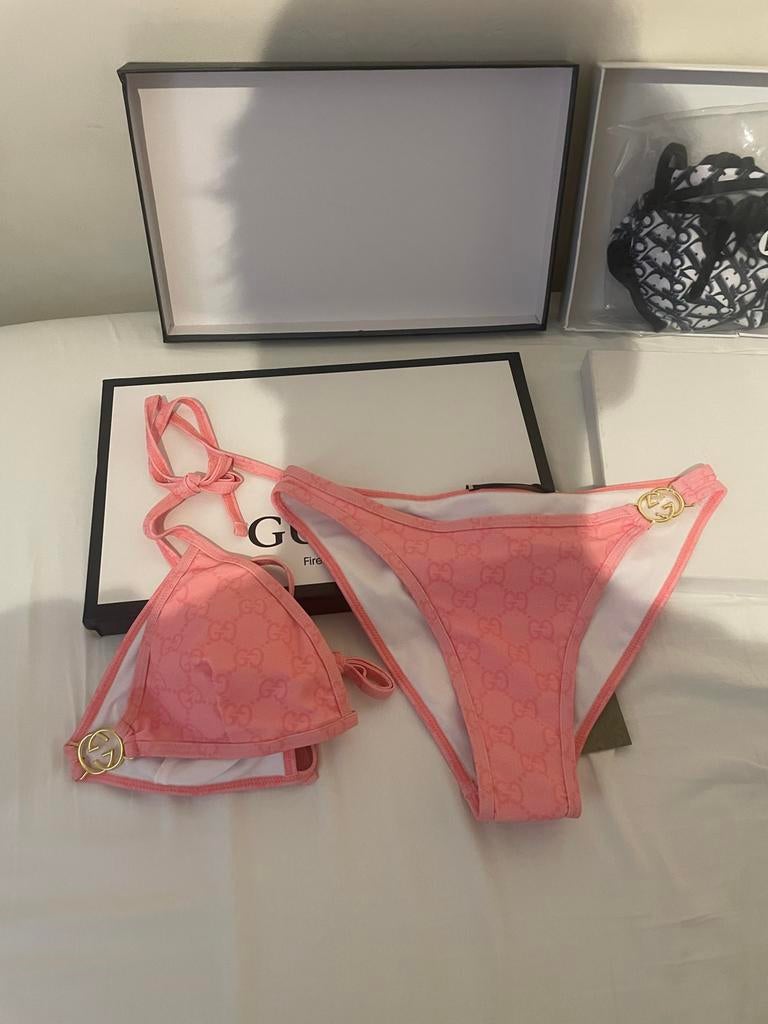 Nieuwe roze Gucci /dior bikini maat M, Ophalen of Verzenden, Nieuw, Roze, Bikini
