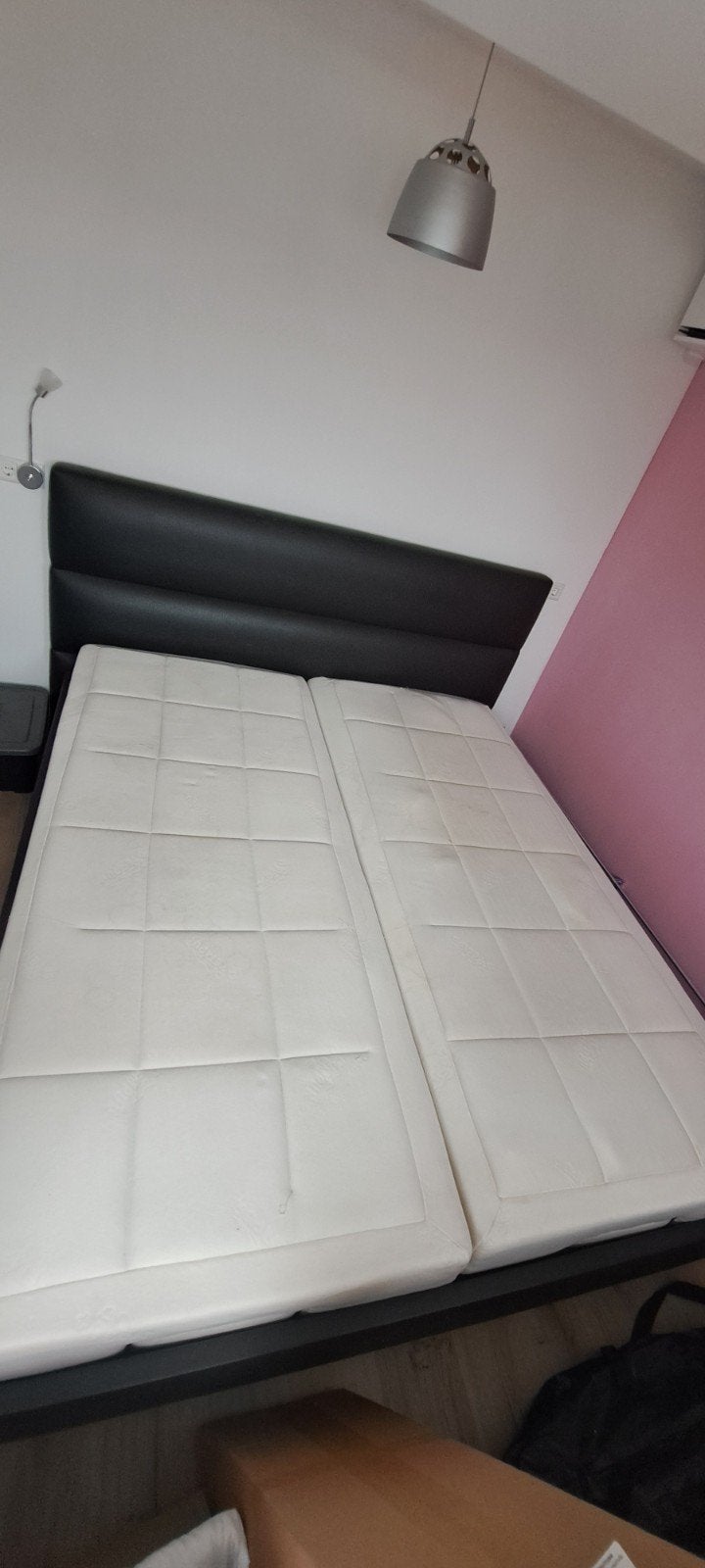 Tempur bed 2 persoons, Ophalen, Gebruikt, Tweepersoons, 180 cm