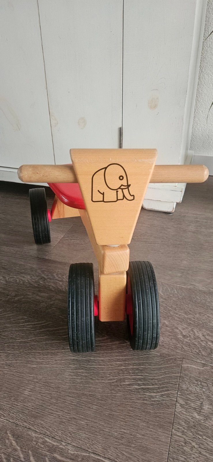 Houten loopfiets, Ophalen, Gebruikt, Loopfiets