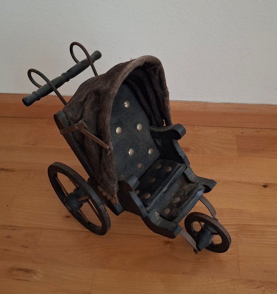 Vintage Poppenwagentje, Ophalen