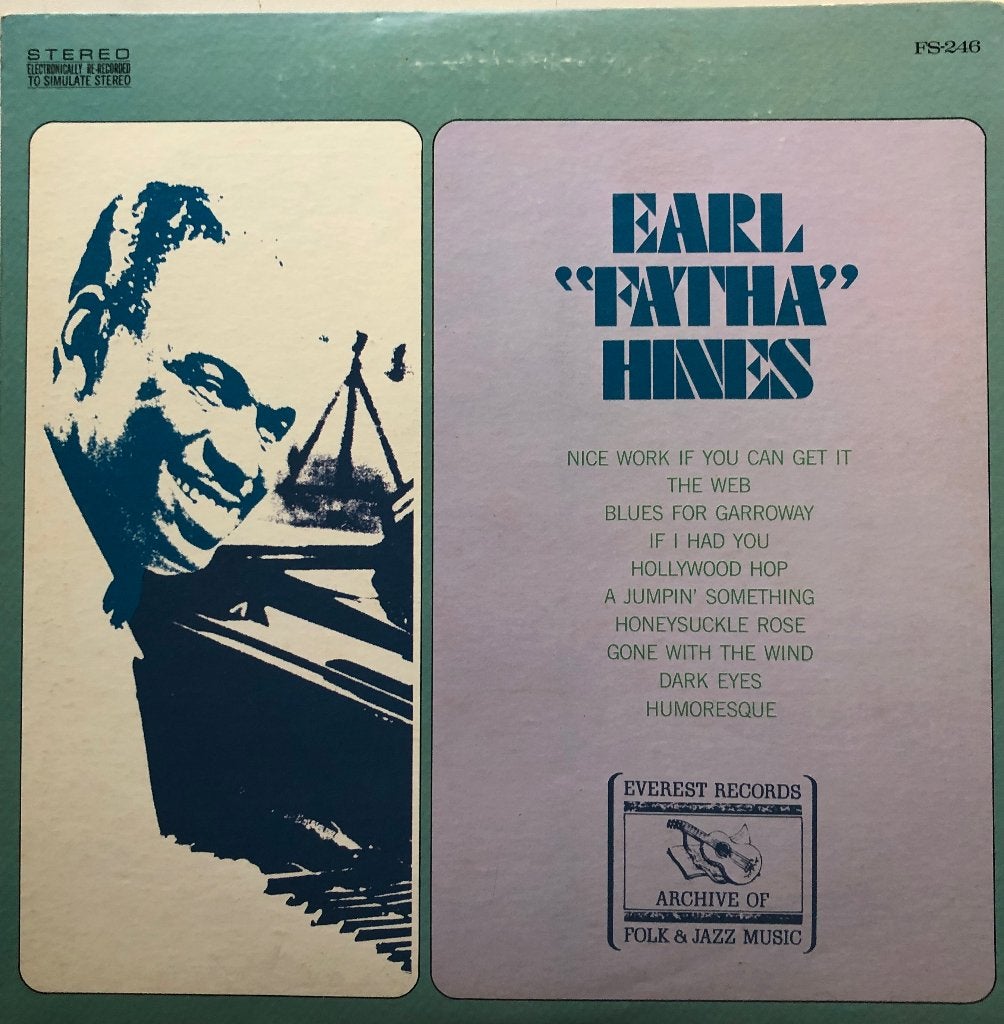 EARL "FATHA"HINES LP, Ophalen of Verzenden, LP