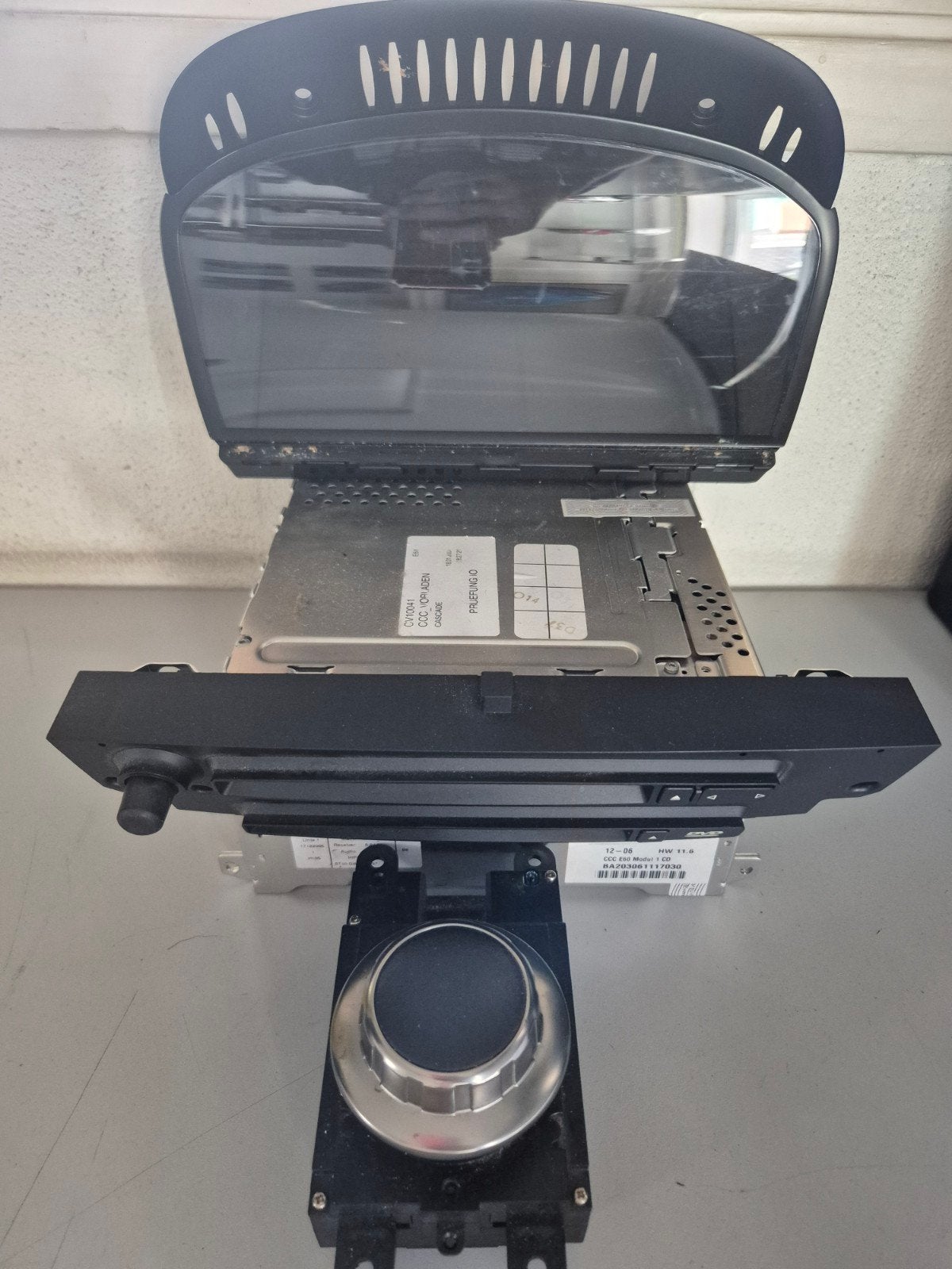 Ccc navigatie idrive complete set BMW 5-serie E60/E61, Auto-onderdelen, Ophalen of Verzenden, Gebruikt, BMW