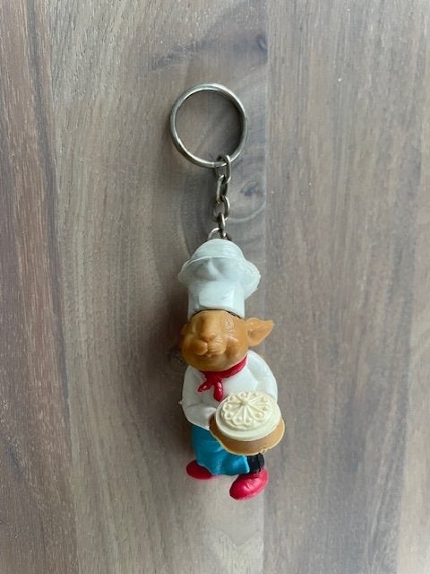 Sleutelhanger Bakker Kees Konijn , Ophalen of Verzenden, Gebruikt, Knuffel of Figuurtje