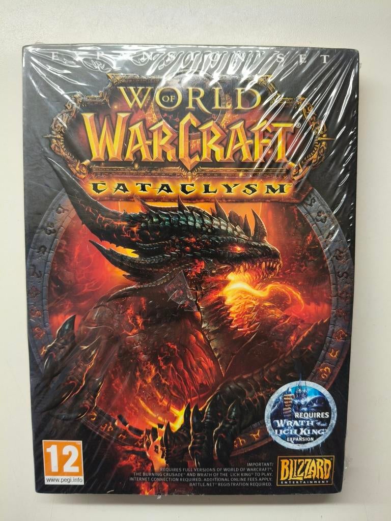 World of Warcraft Cataclysm PC Game (Nieuw in seal), Online, Nieuw, Ophalen of Verzenden, Role Playing Game (Rpg)