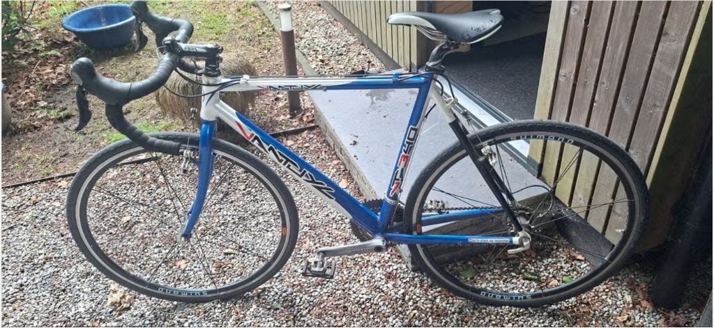 Van tuyl vt349 gravel/racefiets - Blauw/Wit, Ophalen, Gebruikt, Overige typen