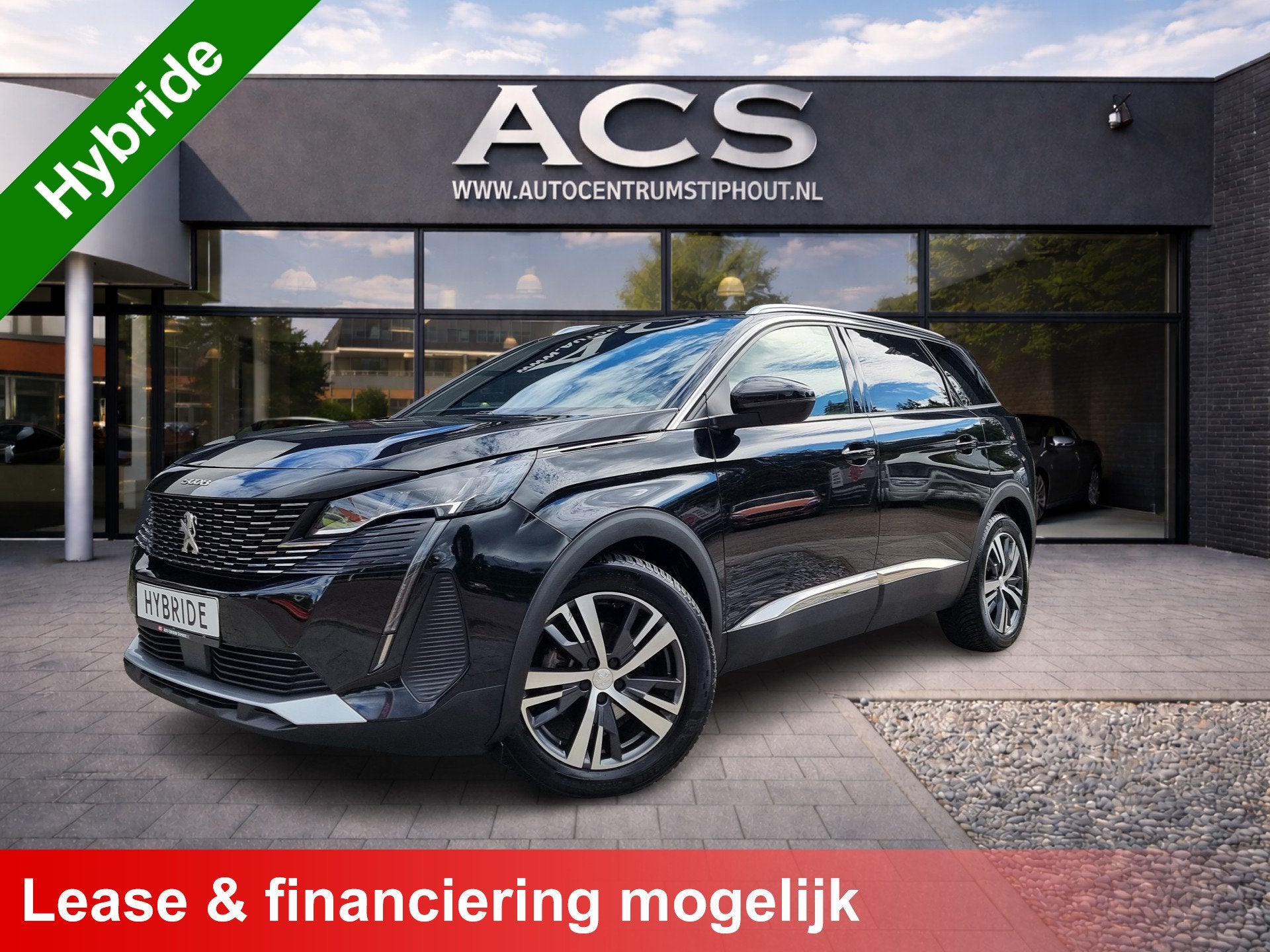 Peugeot 5008 1.2 Hybrid 136 Allure Pack Business | 7-Pers |, Auto's, 360° camera, Gebruikt, 1199 cc, 150 pk