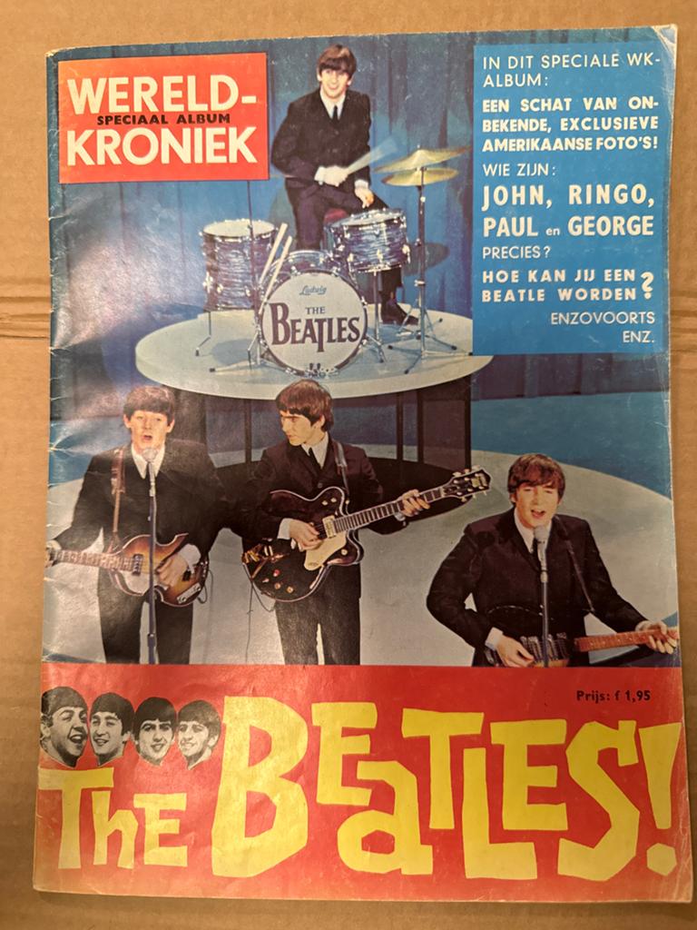 Wereldkroniek Speciaal Album The Beatles (1964), Boeken, Tijdschriften en Kranten, Ophalen of Verzenden, Gelezen, Overige typen