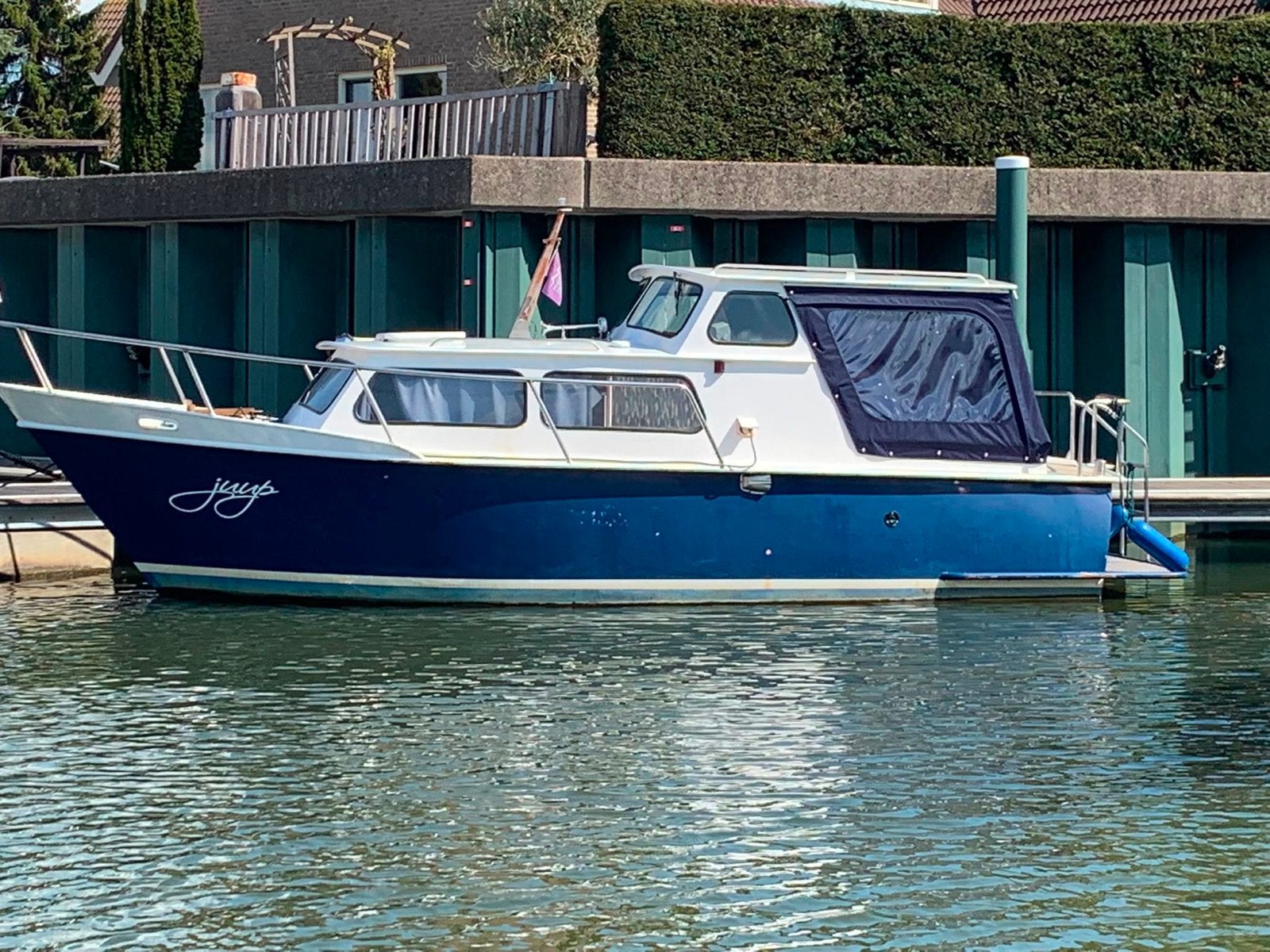 Stalen motorboot Geinkruiser 7m 1978 diesel, Gebruikt, Binnenboordmotor, Diesel, Kruiser