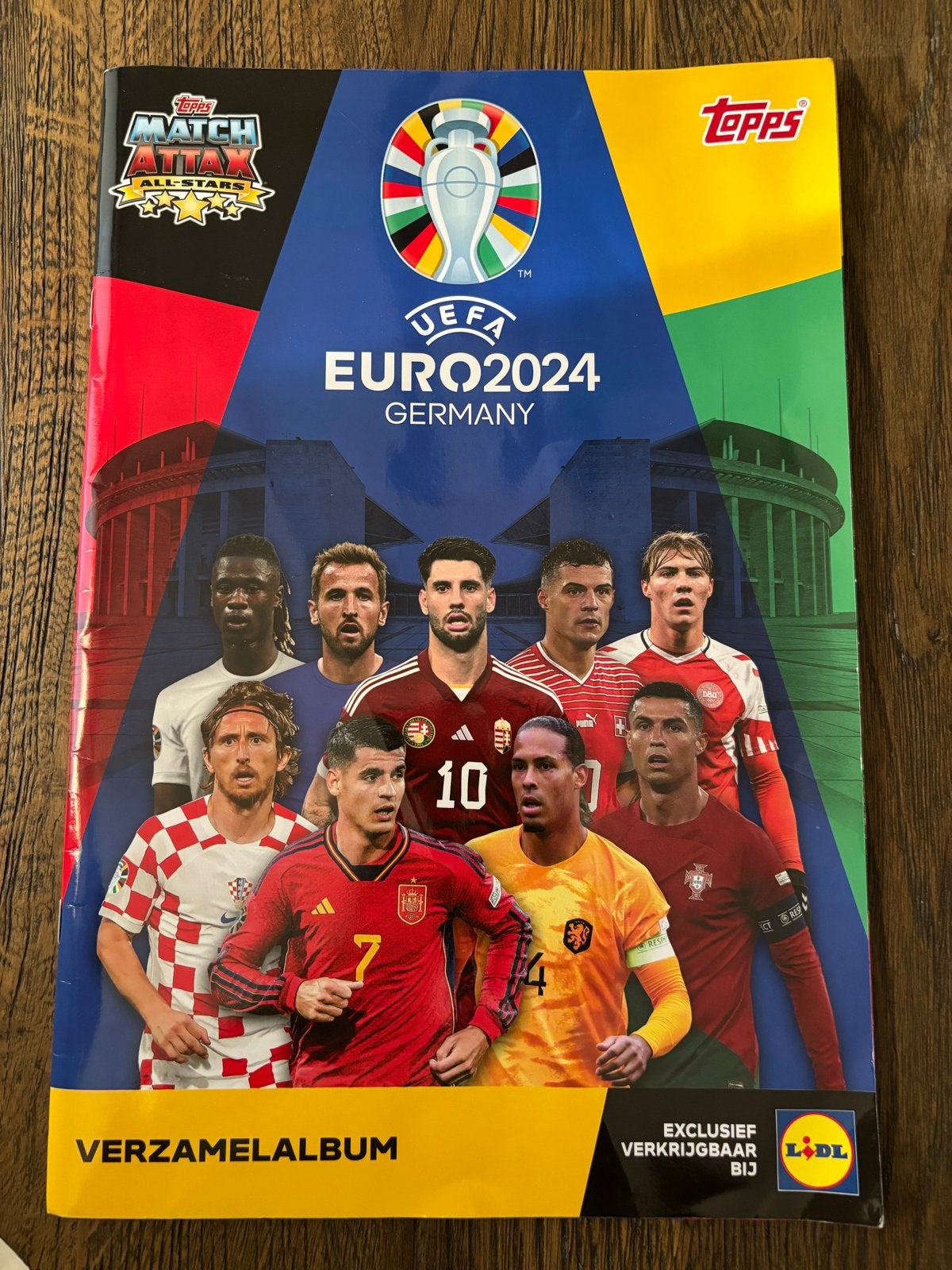 Topps Match Attax UEFA EURO 2024 Verzamelalbum Lidl, Ophalen of Verzenden