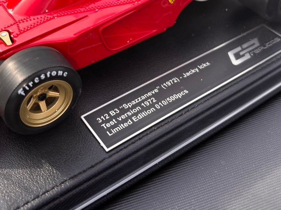 Ferrari 312B3 Spazzaneve Ickx test 1972 GP Replicas 1:18, Overige merken, GP Replicas, ., Nieuw
