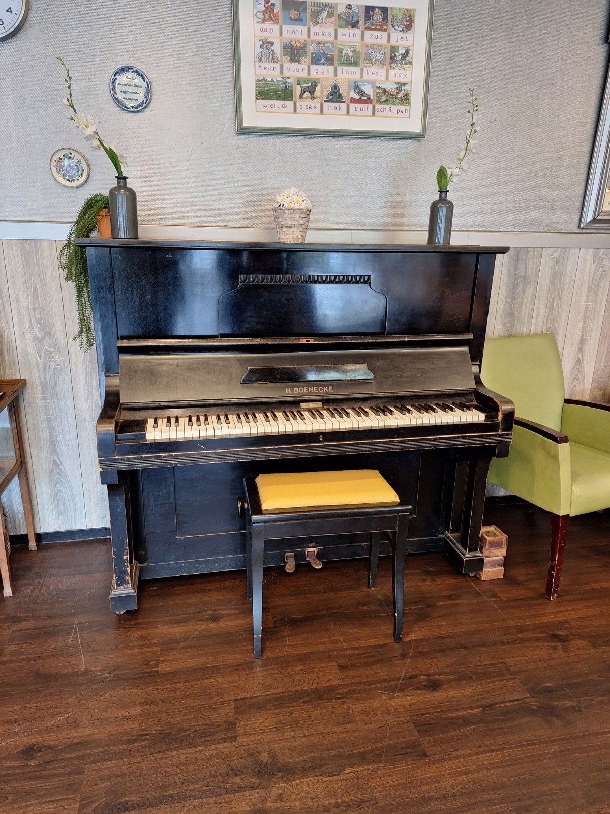 Antieke H. Boenecke Piano - 100 jaar oud