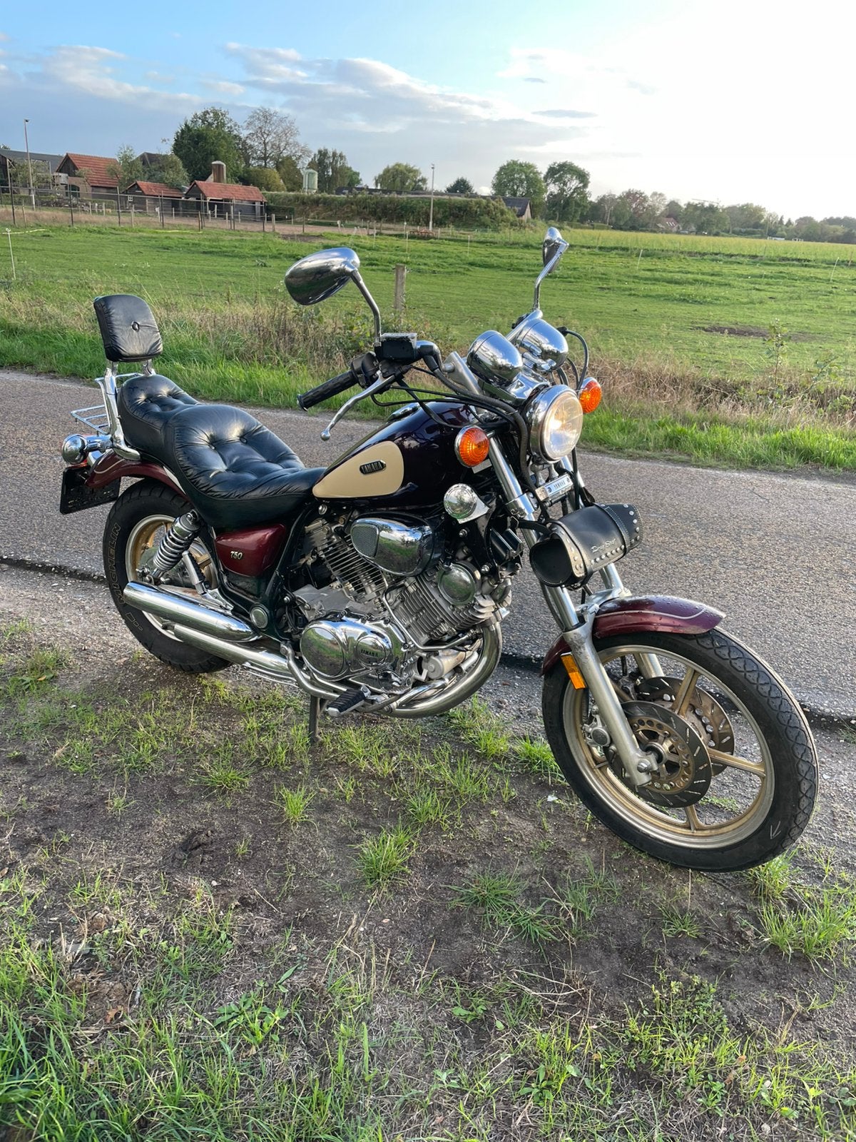 Yamaha virago xv750 1989, Ophalen, Gebruikt
