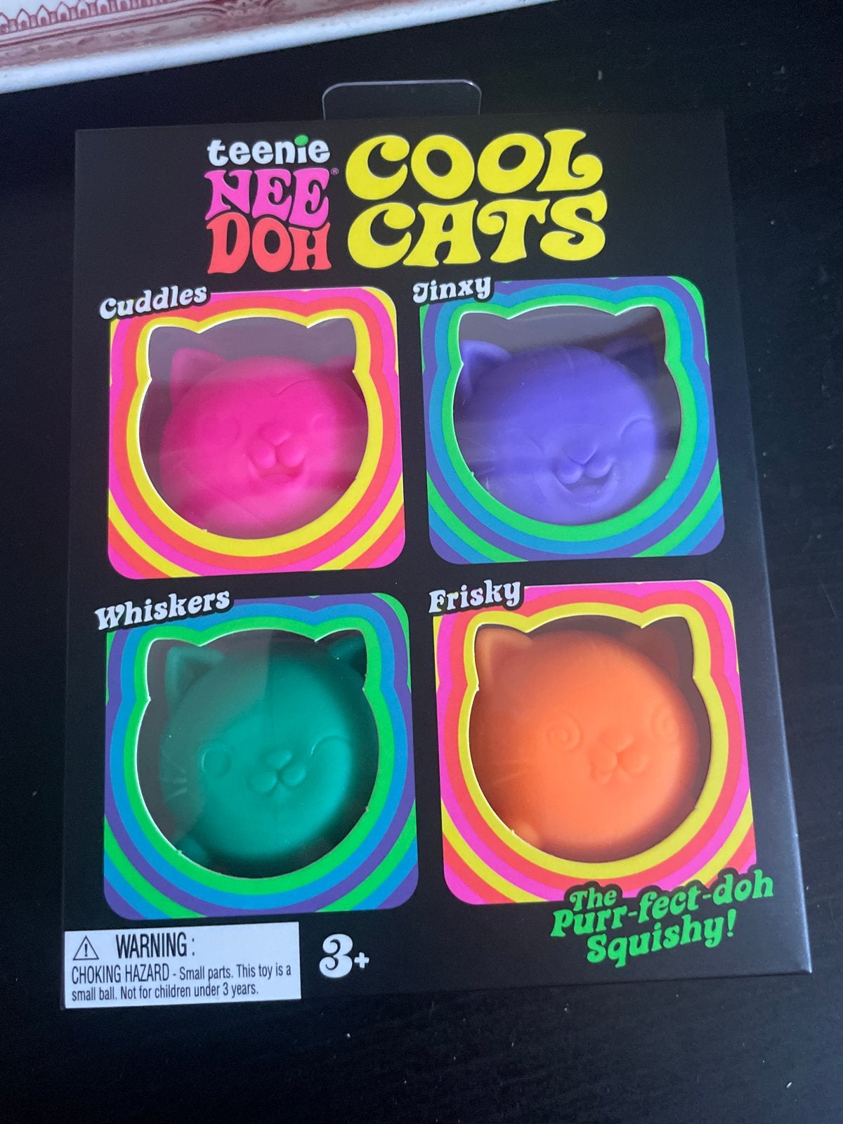 Teenie NeeDoh Cool Cats Squishy Stressball Set, Ophalen, Nieuw, Jongen of Meisje