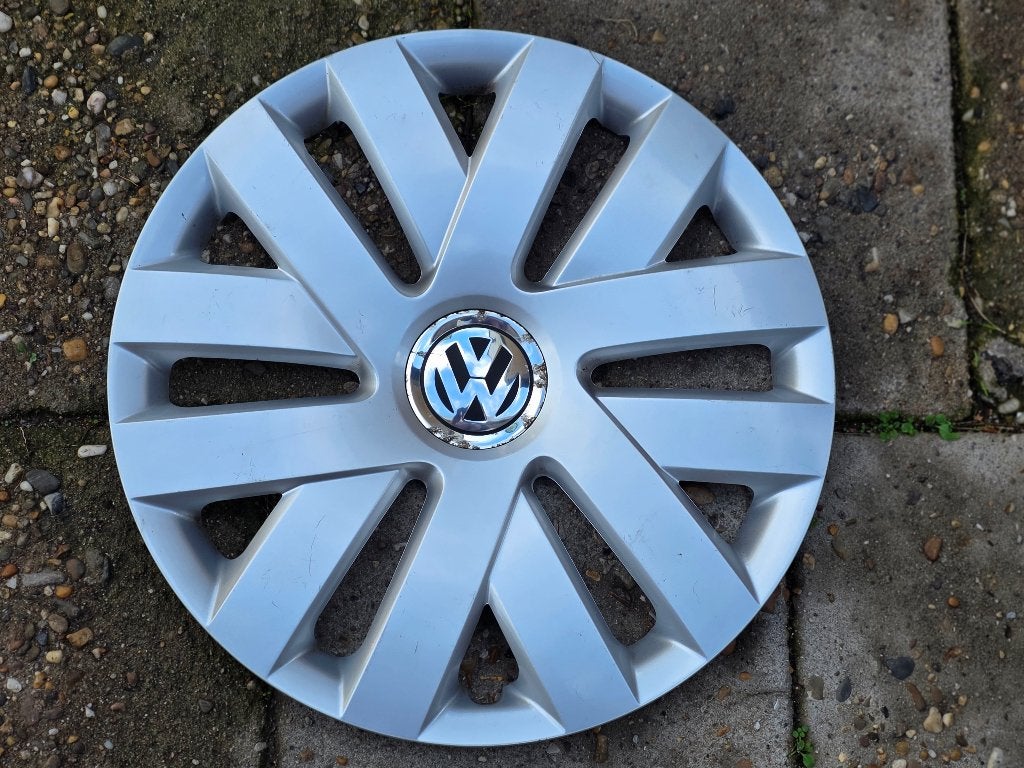 1 losse originele wieldop Volkswagen Polo 15 inch (Model 2), Ophalen of Verzenden, Gebruikt