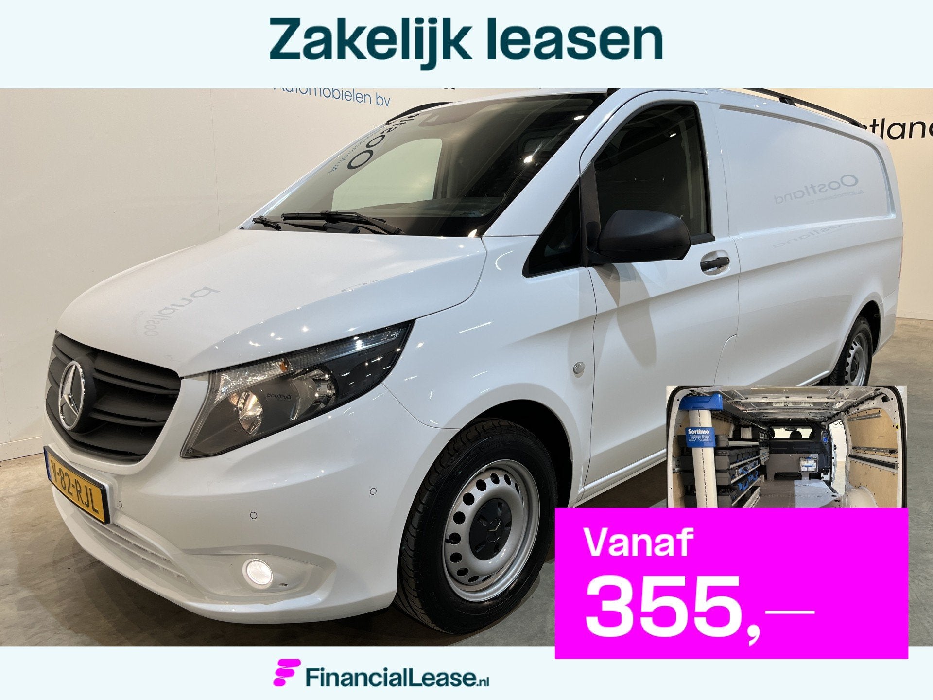 Mercedes-Benz Vito 116 CDI XL Servicebus / Sortimo Inrichtin, Gebruikt, 4 cilinders, 2000 kg, Start-stop-systeem