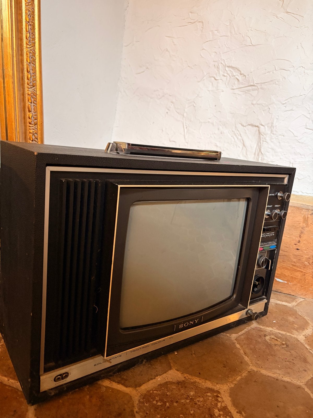 Vintage Sony Trinitron kleurentelevisie, Ophalen, Gebruikt, Minder dan 40 cm, Sony