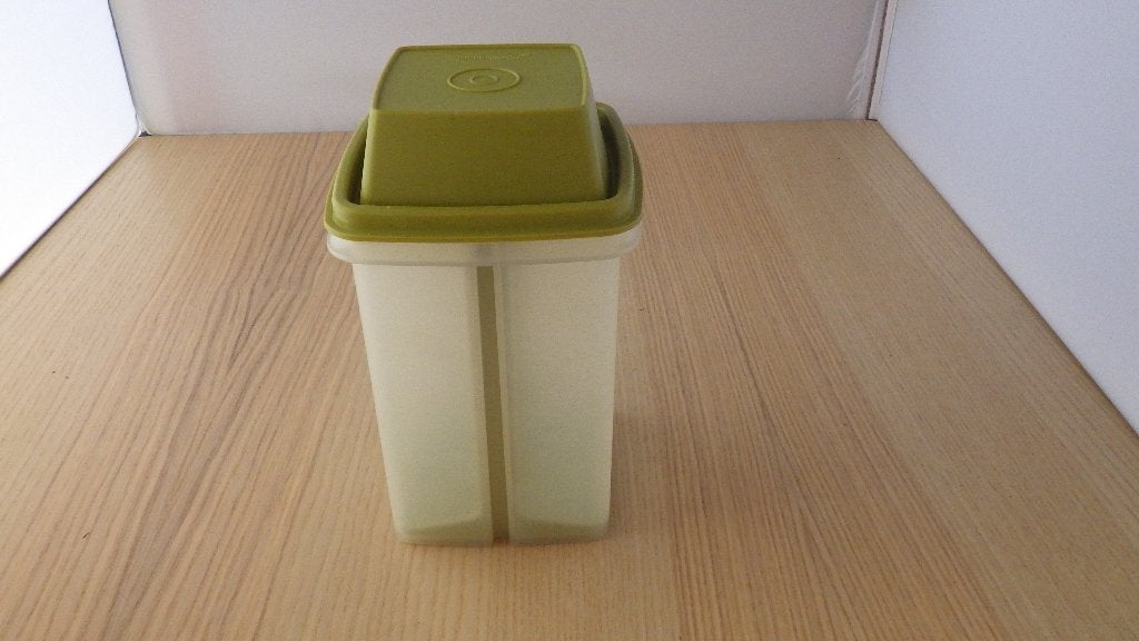 retro augurkenpot van tupperware, Ophalen of Verzenden, Gebruikt, Overige kleuren, Overige typen