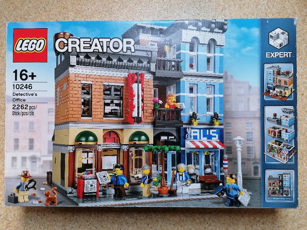 Lego 10246-1, Detective's Office, Kinderen en Baby's, Speelgoed | Duplo en Lego, Gebruikt, Verzenden, Lego, Compleet