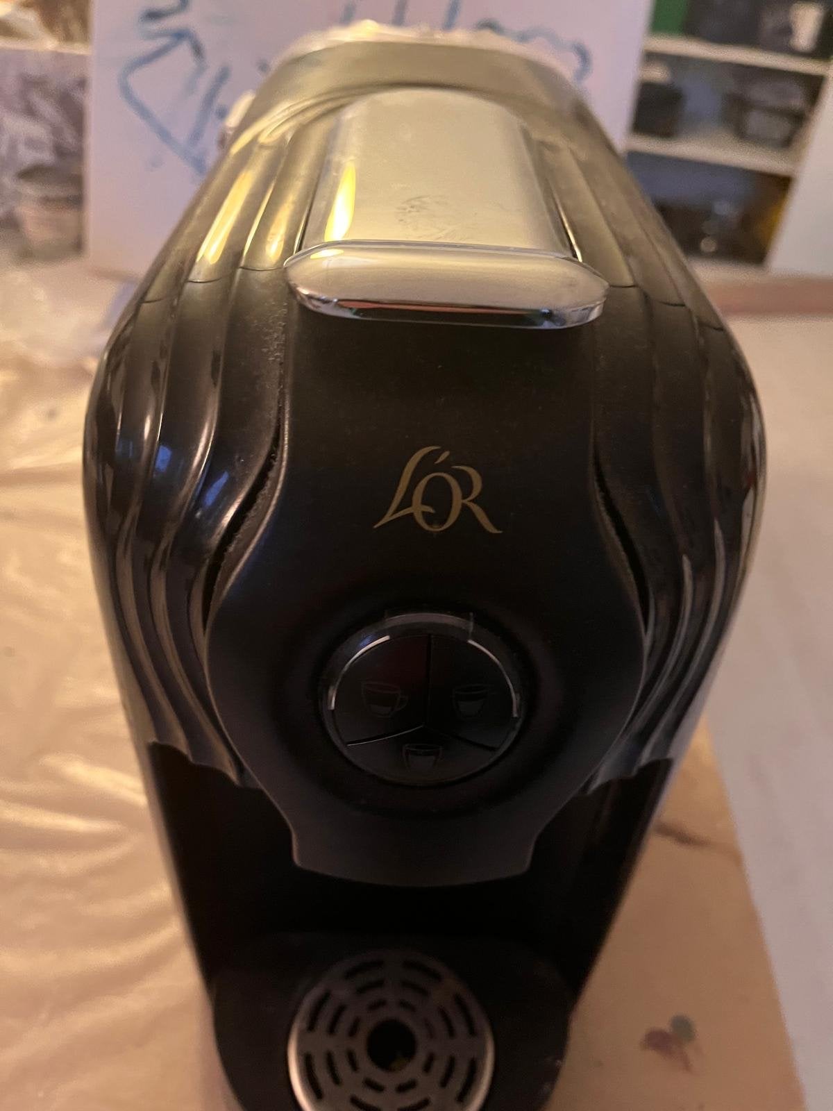 L'OR Barista Koffiemachine - Zwart, Ophalen, Afneembaar waterreservoir, Koffiemachine, Zo goed als nieuw