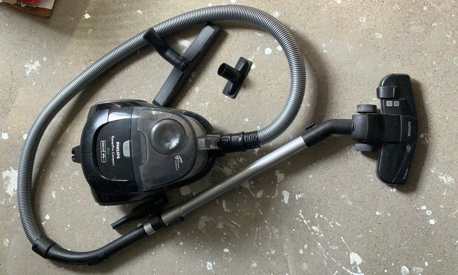 Philips PowerPro Compact Eco stofzuiger - defect, voor onder, Ophalen, Philips, Niet werkend, Sledestofzuiger