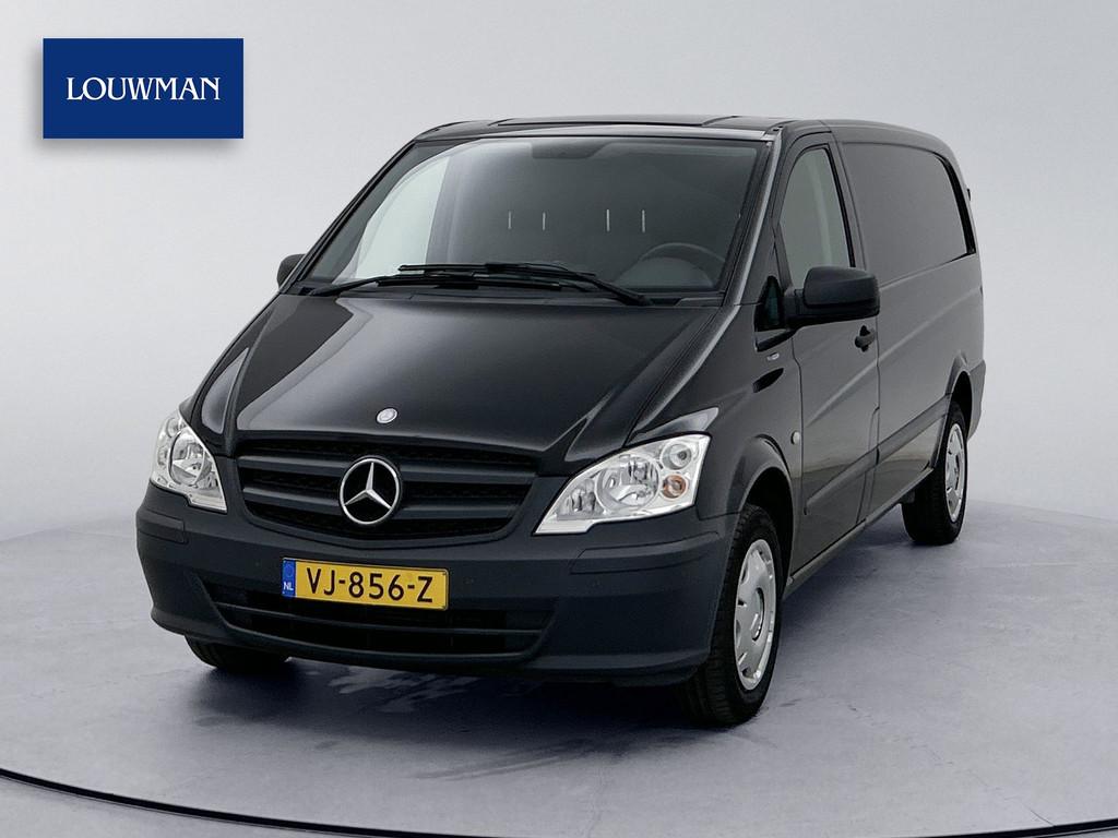 Mercedes-Benz Vito 110 CDI 320 Functional Lang Trekhaak Airc, Euro 5, Gebruikt, 4 cilinders, Zwart
