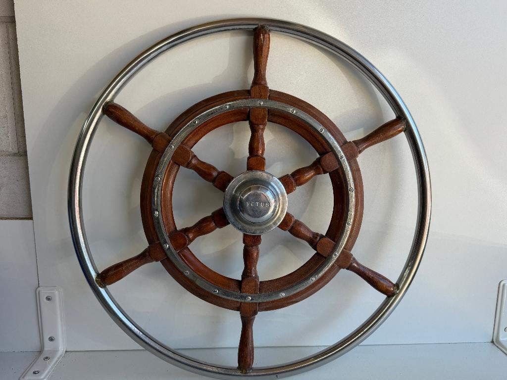 Vetus stuurwiel 52 cm, Watersport en Boten, Ophalen of Verzenden, Gebruikt, Lijn of Blok
