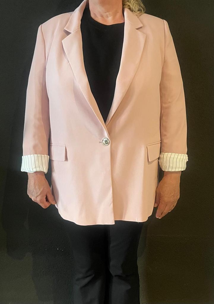 Blazer Zara maat Xxl  Kleur oud roze, Maat 46/48 (XL) of groter, Nieuw, Ophalen of Verzenden, Jasje