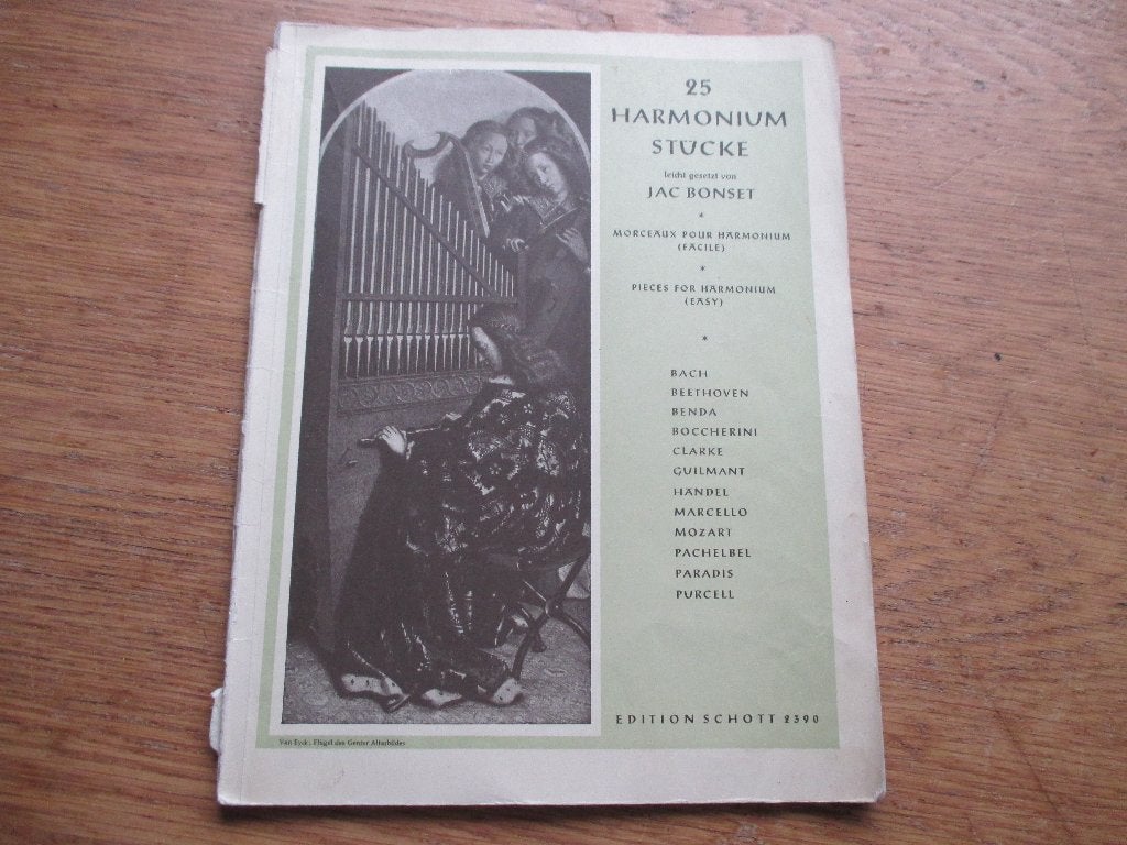 25 harmonium stücke - orgel, Orgel, Gebruikt, Ophalen of Verzenden, Religie en Gospel