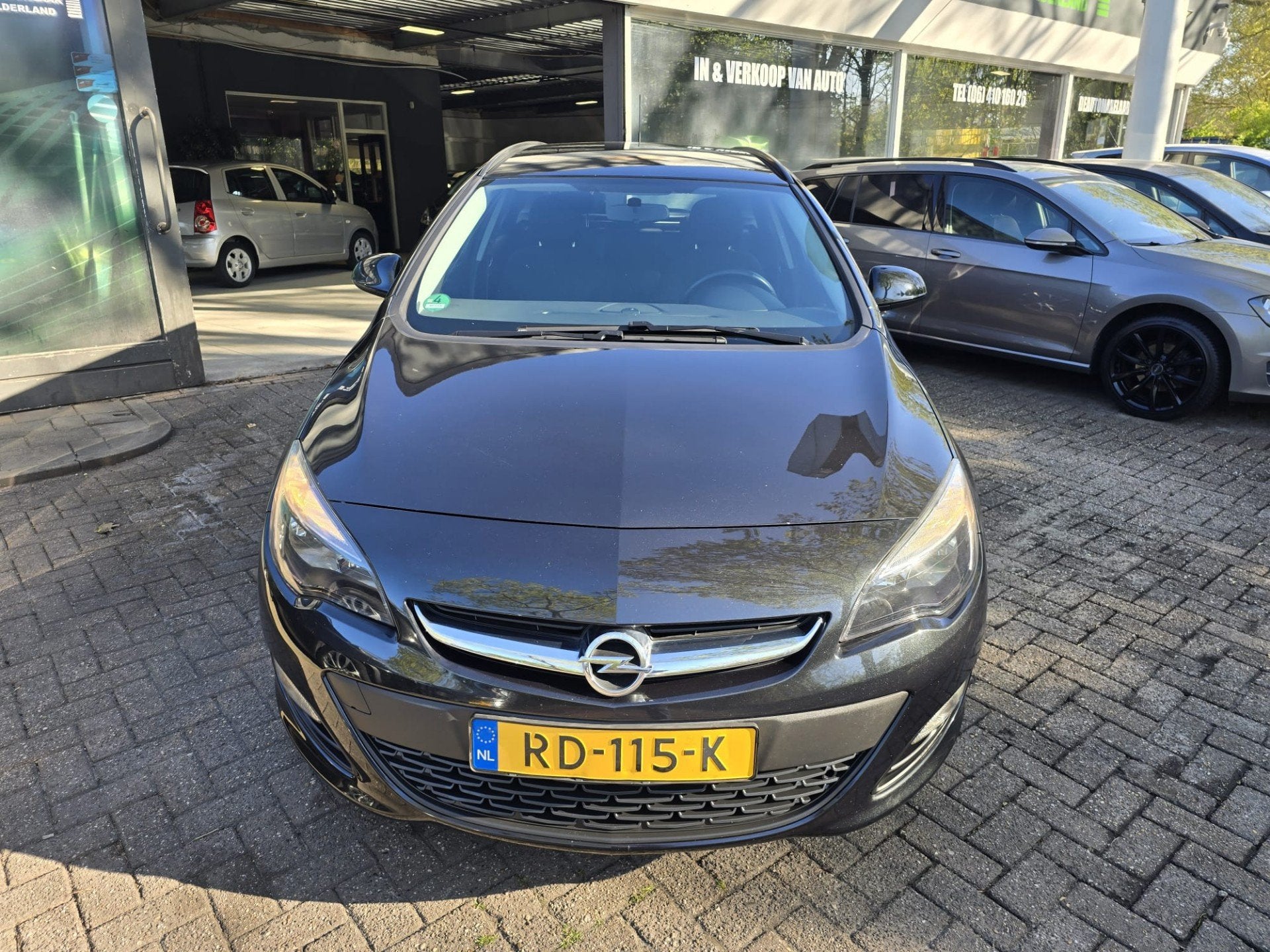 Opel Astra Sports Tourer 1.4 Turbo Edition | AUTOMAAT | 3/6, Stof, Gebruikt, 4 cilinders, Zwart