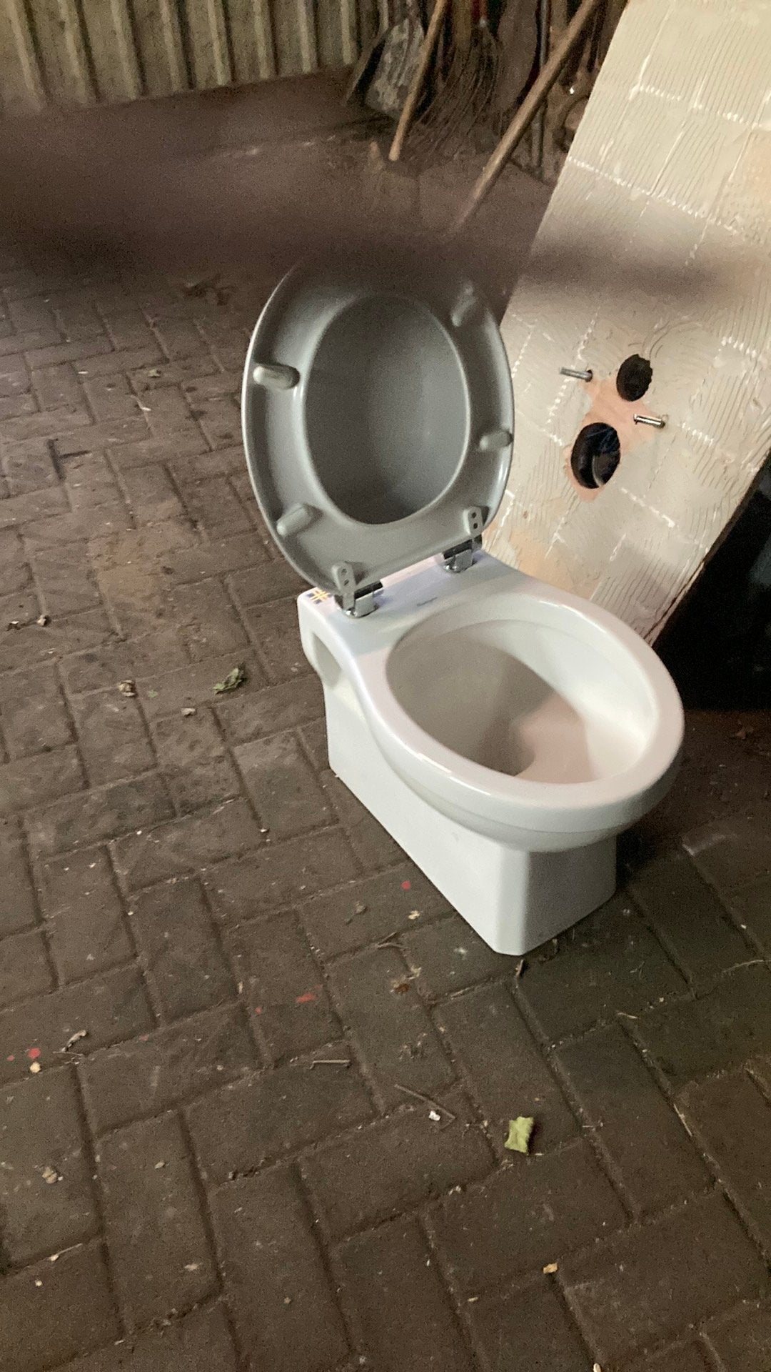 Te koop Hangtoilet, Ophalen of Verzenden, Zo goed als nieuw, Toilet