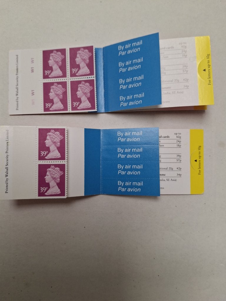 postzegelboekje  engeland HB 0-129 D zie tekst, Verzenden, Postfris