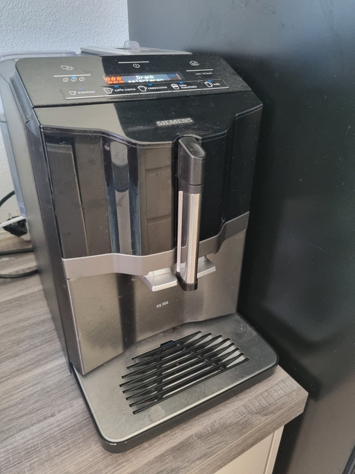 Siemens koffiemachine, Witgoed en Apparatuur, Koffiezetapparaten, Gebruikt, Espresso apparaat, Afneembaar waterreservoir, Koffiebonen