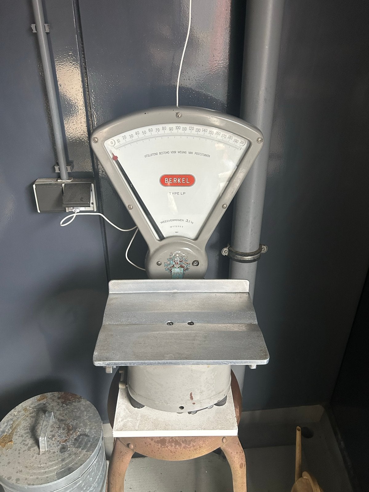 Vintage Berkel Type LP Postweegschaal - 1961, Ophalen