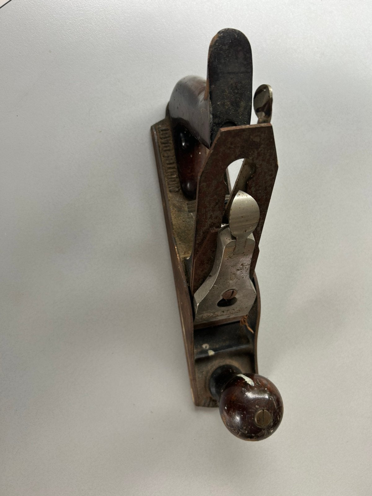 Metalen schaaf no.3 Nooitgedagt, Antiek en Kunst, Ophalen of Verzenden