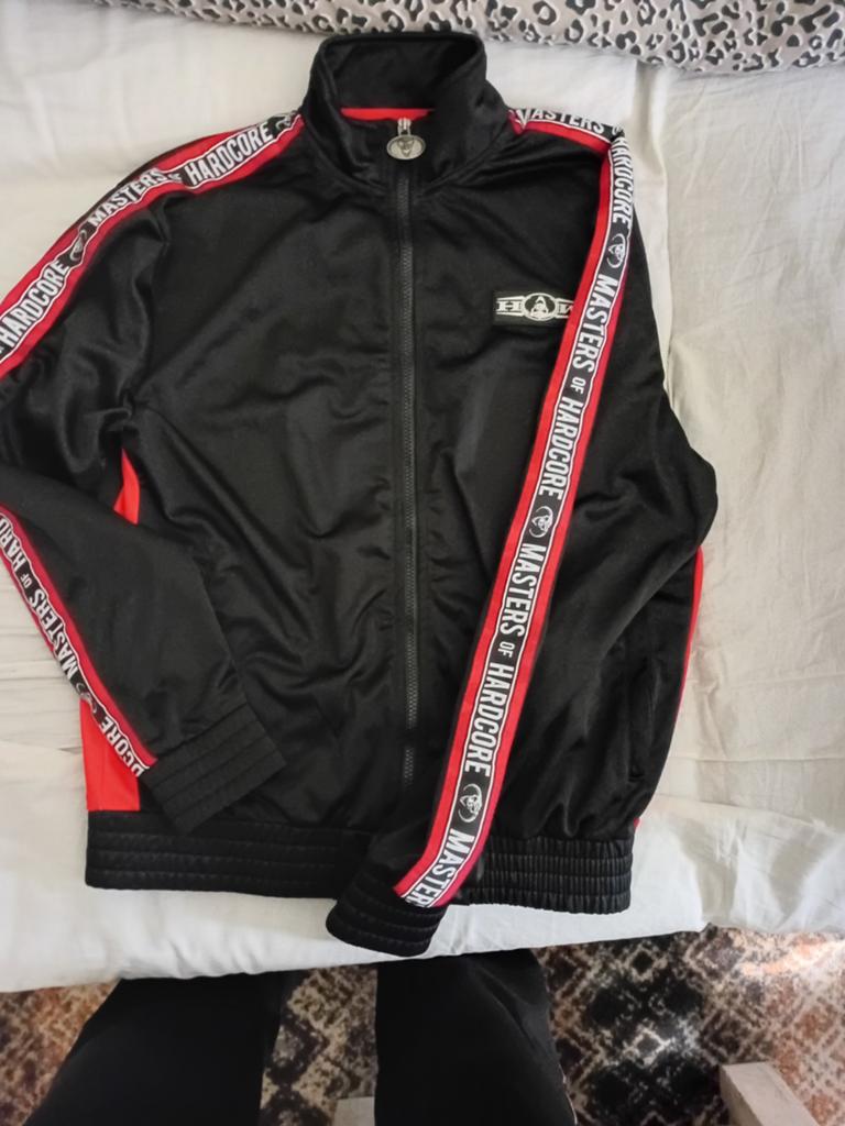 Masters of Hardcore trainingsjack - Zwart/Rood, Kleding | Heren, Zwart, Nieuw, Ophalen of Verzenden, Masters of Hardcore