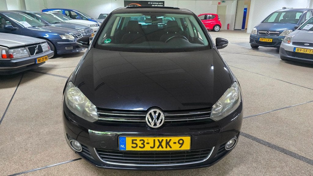 Volkswagen Golf 1.4 TSI Highline veel opties schuifdak multi, Auto's, Euro 5, Gebruikt, 4 cilinders, Alcantara