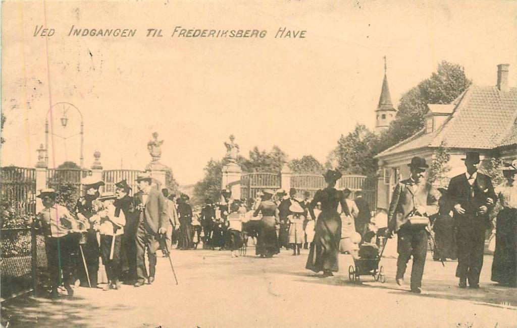 381-445-015 Ved Indgangen Til Frederiksberg Have, Verzenden, Voor 1920, Overig Europa