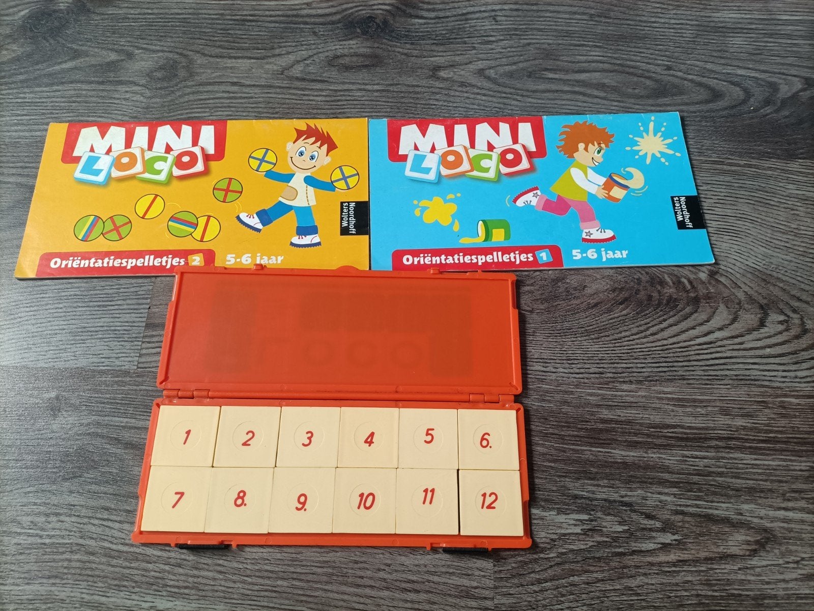 Mini Loco Oriëntatiespelletjes 1 & 2 (5-6 jaar), Ophalen of Verzenden, Gebruikt, Puzzelen