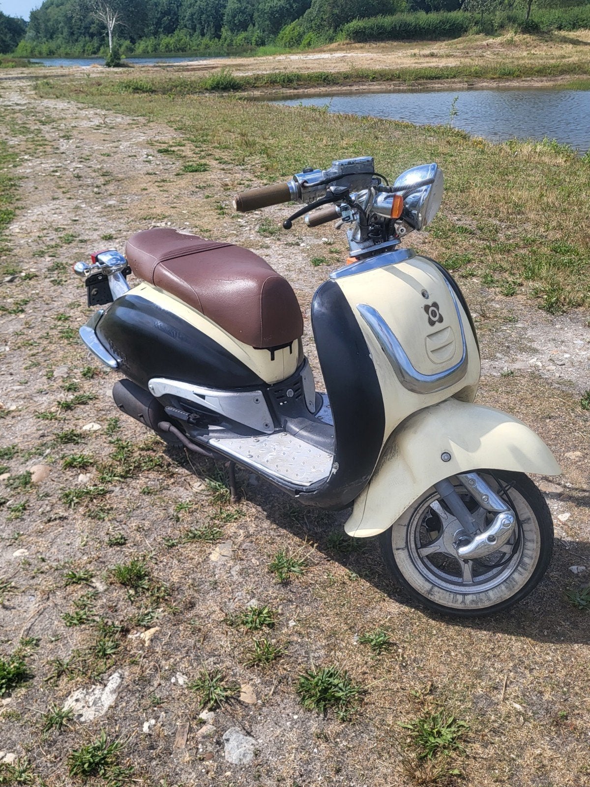 Retro scooter, Fietsen en Brommers, Ophalen of Verzenden, Benzine, Overige modellen