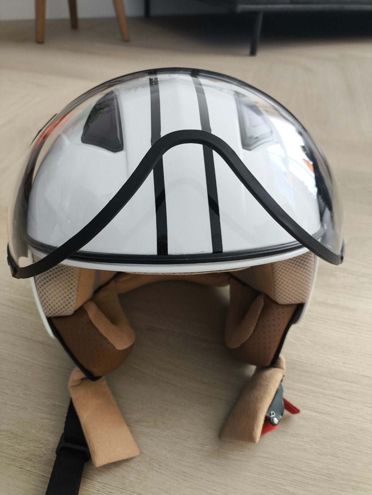 vito scooter helm., Fietsen en Brommers, Ophalen, Zo goed als nieuw, Large, Vito