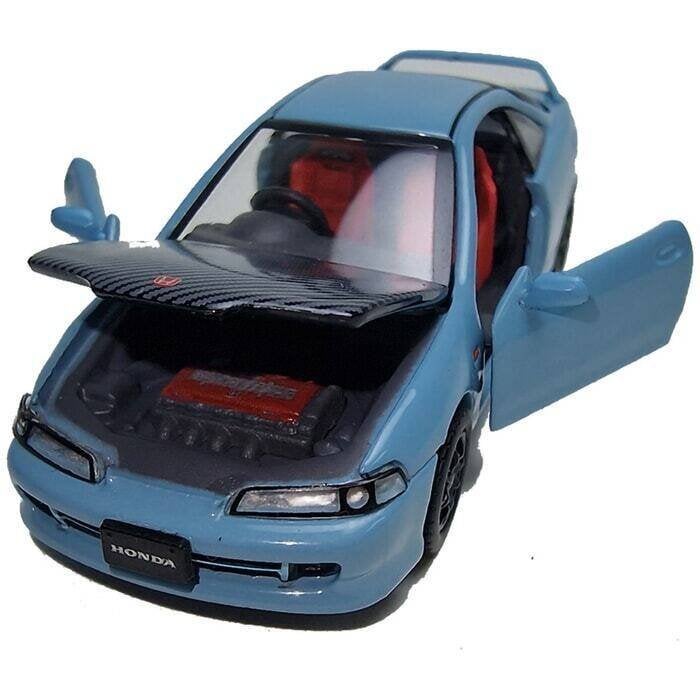Honda Integra Type R DC2 van Era Car 1/64 Blue Gray, Ophalen of Verzenden, Nieuw, Auto