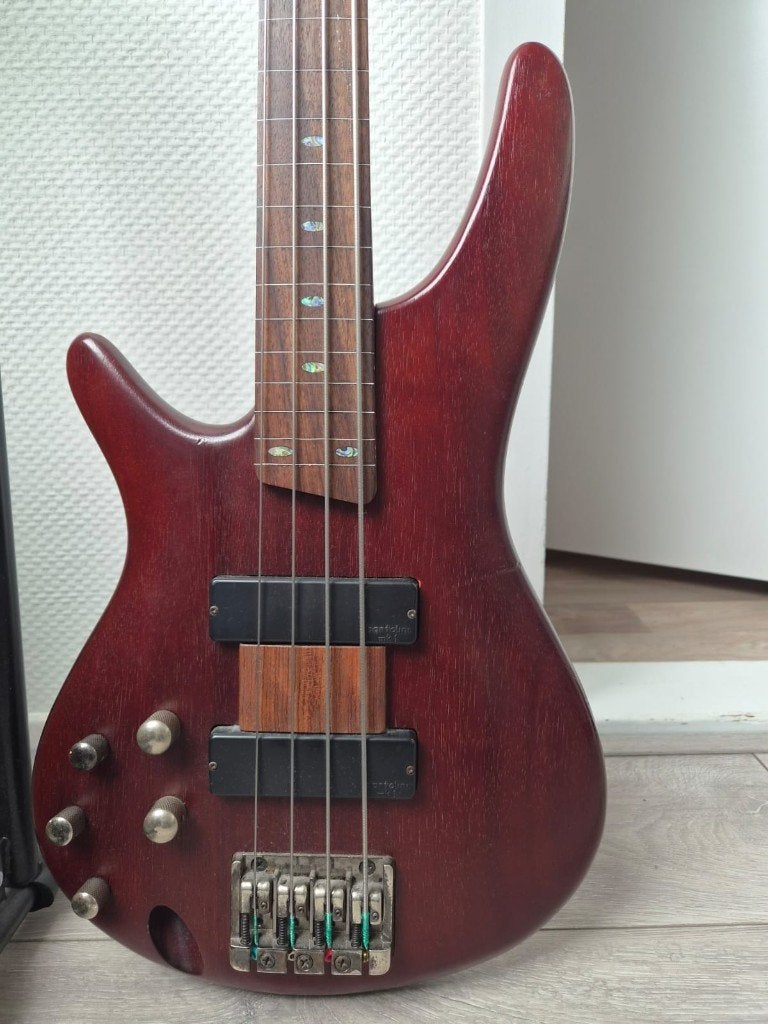 Ibanez SR500 Fretloos Linkshandig, Muziek en Instrumenten, Ophalen, Zo goed als nieuw, Elektrisch, Fretloos