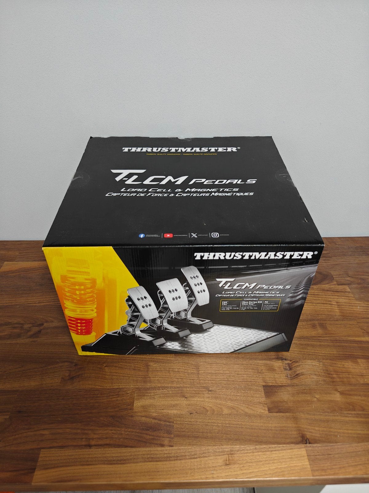 Thrustmaster T-LCM Pedals, Spelcomputers en Games, Spelcomputers | Overige, Ophalen of Verzenden, Zo goed als nieuw