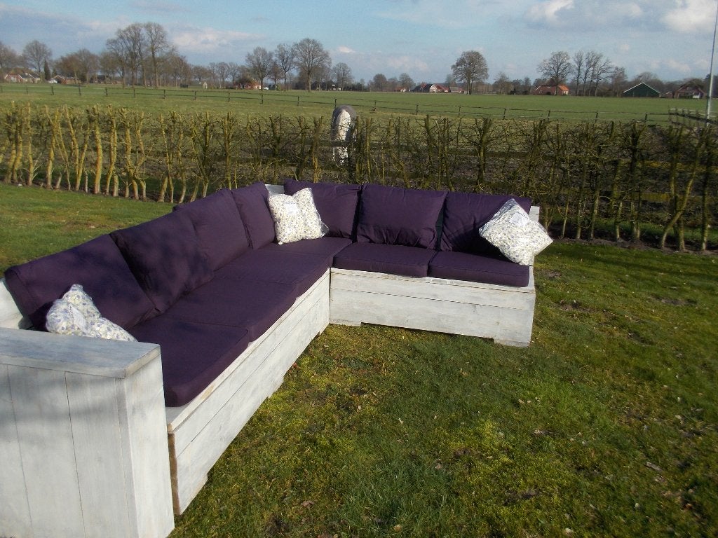 8 nieuwe loungeset kussensets van MADISON, Tuin en Terras, Ophalen, Zo goed als nieuw