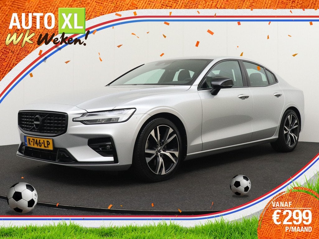 Volvo S60 2.0 198 PK B4 R-Design Elek.Trekhaak Memory Adapt., Auto's, Volvo, 4 cilinders, 1969 cc, S60, Bedrijf