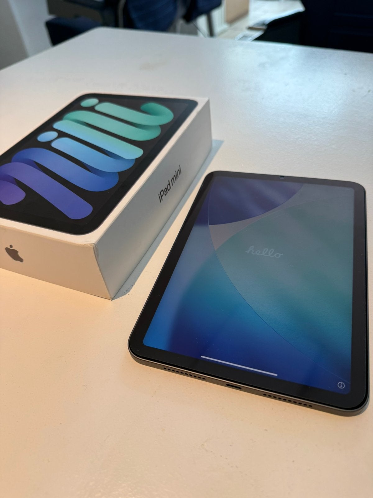 ZGAN: IPAD MINI 6E GENERATIE ZWART APPLE, Computers en Software, Apple iPads, Ophalen, Apple iPad, Zwart, 8 inch