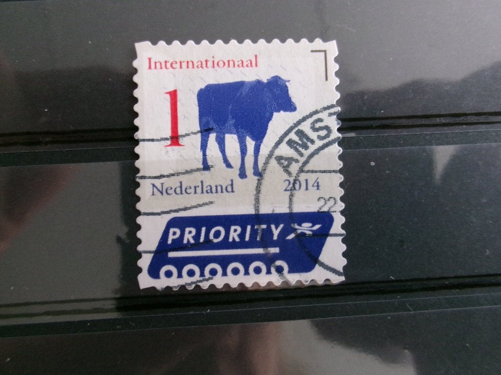 2014 - internationaal - koe (214f), Verzenden, Gestempeld