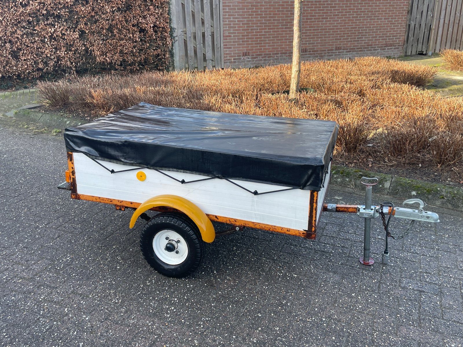Bagagewagen met afdekzeil 230x120, Auto diversen, Aanhangers en Bagagewagens, Ophalen, Gebruikt